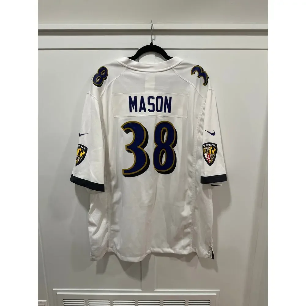Nike NFL Baltimore Ravens Mason 38 Jersey Size XXL